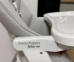 Стілець для годування Peg perego Prima pappa follow me Grey