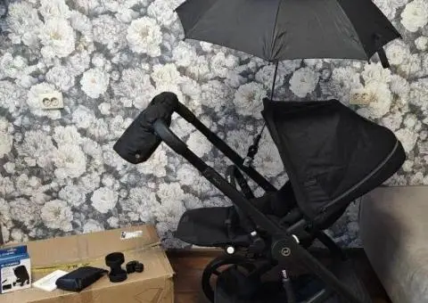 ‼️Брендовий візочок cybex ballios S luхe  + подарунки - 1/3
