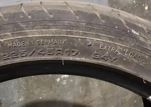 Продам б/у автошины Goodyear Eagle F1 Asymmetric 3 225/45 R17 94Y XL. - 2/3