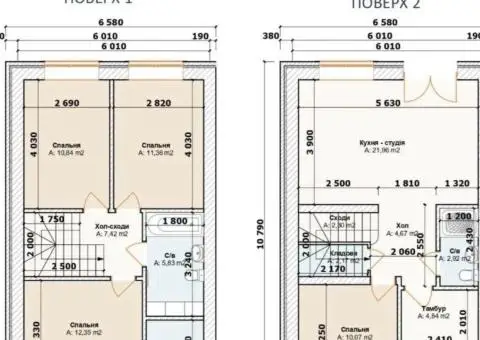 Без комісії!!! Продаж просторих таунхаусів(100м2+40м2) РОЗТЕРМІНУВАННЯ - 2/2