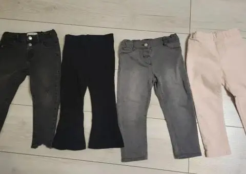 Куртка Джинси Джегінси для дівчинки Zara  HM 98 - 2/3