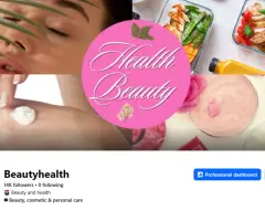 Facebook-страница Beauty Health