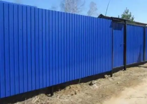 Парканний Профнастил ПС-8, ПС-10, власне виробництво - 2/5