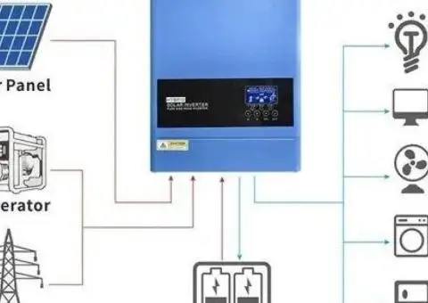 Инвертор гибридный 6.2kw 48V с Wi Fi - 2/3
