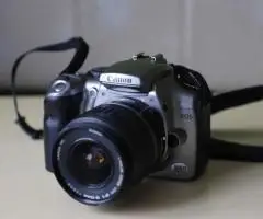 фотоаппарат canon 300D + объектив canon 18-55