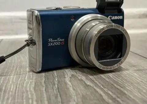 Фотоапарат Canon PowerShot SX200 IS вінтажна мильница - 1/3