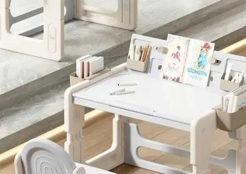 Стіл трансформер дитячий BabyPods зі стільчиком та мольбертом столик - 3/3