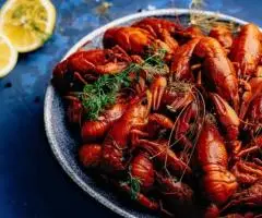 Раки живые, вареные