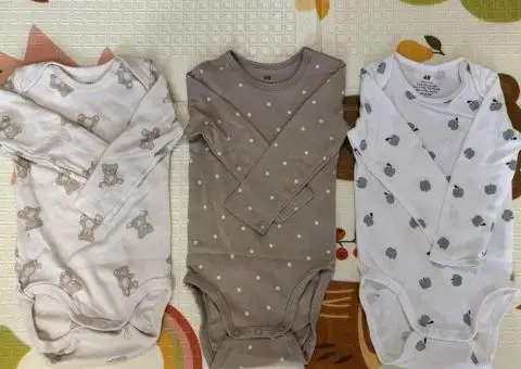 Боді + лосінки Next Н&M 6-9 м ,74 р. Боді - 3/3
