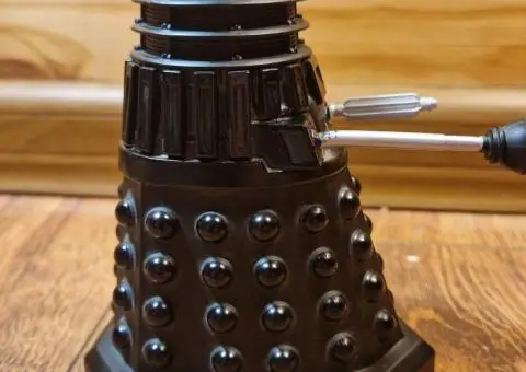 Фігурка Vintage Doctor Who Black Heavy Dalek BBC Terry Nation - 3/3