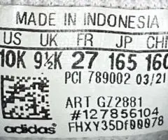 Adidas Superstar кроссовки 27 размер детские кожаные спортивные