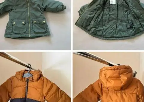 Весняна куртка для дівчинки та хлопчика від H&M на 4-6 місяців - 3/3