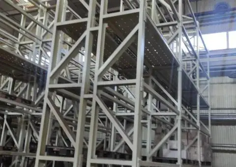Продам металевий стелаж (конструкцію для складу, палет або виробничих потреб)