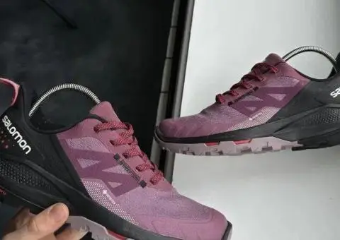 Оригінал! Salomon Розмір 38 / 23.5 см. трейл кросівки Gore-Tex Зручні! - 1/3