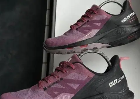 Оригінал! Salomon Розмір 38 / 23.5 см. трейл кросівки Gore-Tex Зручні! - 2/3