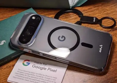 Чехол 'Mous' к Google Pixel 9 Pro XL. Модель Super Thin Crystal Clear - 2/3