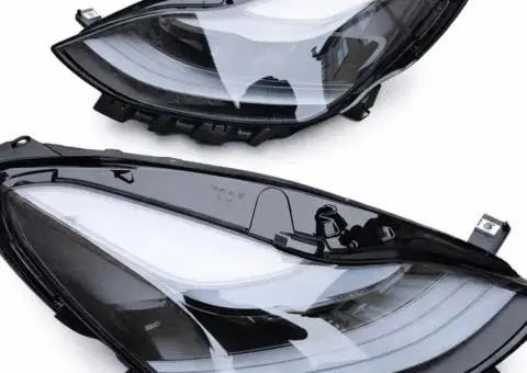 Оригінал ВИРІЗАЮТЬ Лінза TESLA Model 3 Y Фара Ліва Права Тесла Модел - 3/3
