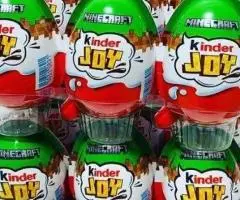 Шоколадні яйця Kinder Joy Minecraft
