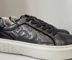 Кеди Pinko Sneakers Pinko Yoko 21 колір сірий і табакко, є всі розміри