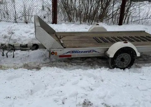 Причіп легковий Blizzard .для трансп. Снігоходу квадроциклу  та інш. - 1/3