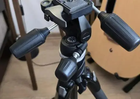 Штатив manfrotto 190 x pro L з головою manfrotto 804RC2 - 1/3