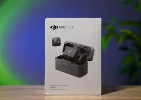З гарантією • НОВІ • DJI Mic Mini 2TX+1RX – мікрофон для відео, блогу - 1/3