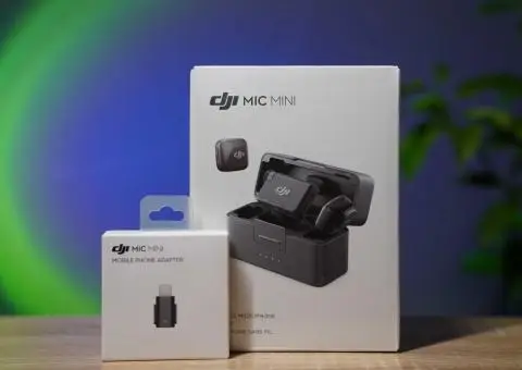 З гарантією • НОВІ • DJI Mic Mini 2TX+1RX – мікрофон для відео, блогу - 2/3
