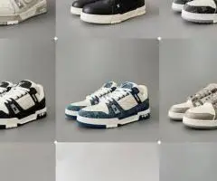 Нові Кросівки Louis Vuitton Trainer/LV Trainer Sneakers/Люкс якість!