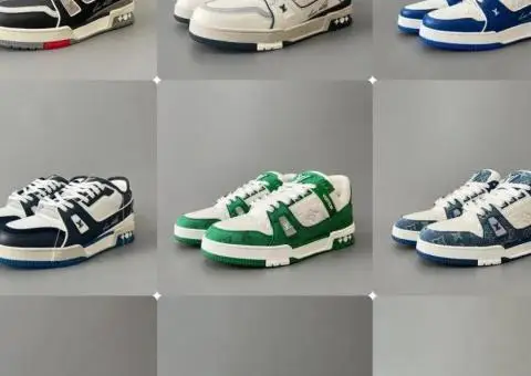 Нові Кросівки Louis Vuitton Trainer/LV Trainer Sneakers/Люкс якість! - 3/3