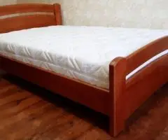 Кровать двуспальная Агата из массива дерева, ліжко двоспальне Венеція