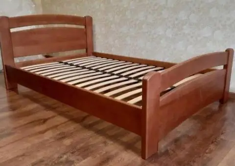 Кровать двуспальная Агата из массива дерева, ліжко двоспальне Венеція - 3/3
