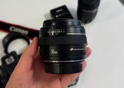 Фотоапарат Canon EOS 60D + 2 об’єктиви — повний комплект - 2/3