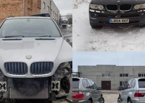 Бампер BMW X5 E53 фара капот крыло БМВ Х5 2004 2005 2006 разборка шрот - 3/3