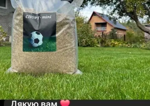 Газонный комплекс СПОРТ мини 10кг газон лилипут удобренный семена - 3/3