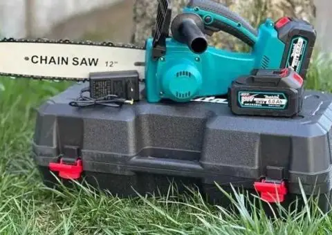 Електропила ланцюгова 30см‼️ Міні електропила акумуляторна 12" Makita - 1/3