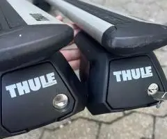 Поперечини перемички рейлінги багажник на дах аеродинамічні Thule Audi