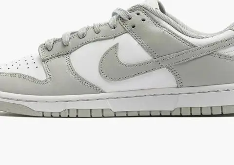 Оригінал! Кросівки Nike Dunk Low Retro (білі/сірі) (44.5) - 2/3