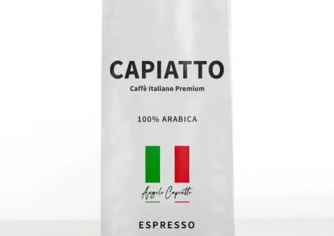 Кава в зернах Capiatto, 100% арабіка, італія - 1/3