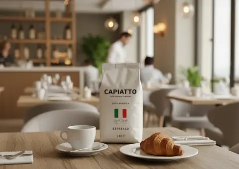 Кава в зернах Capiatto, 100% арабіка, італія - 2/3