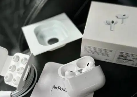 AirPods Pro 2 Apple 1:1, 2025, Чіп Airoha, Type-c, Lighting, ГАРАНТІЯ - 1/3
