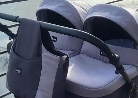 Коляска Bair Sorento Duo  для двійні - 3/3