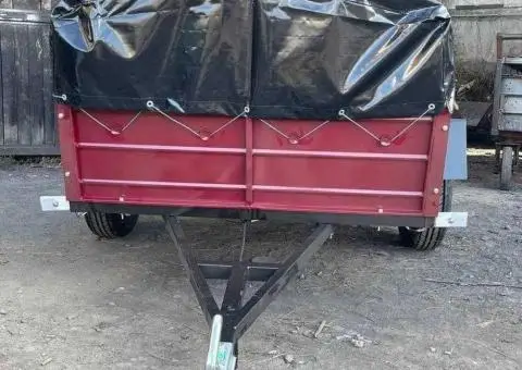 Новий авто причіп 200х120х35 (одновісний причіп) - 3/3