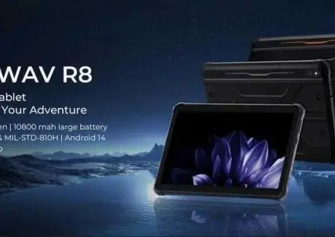 Hotwav R8 Tablet. 12Gb(4+8)/128Gb, 10800Маh, 13Mp, Dual SIM 4G+Wi-Fi - 1/3
