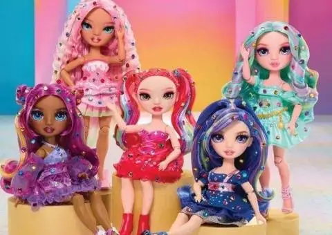 Оригінал Rainbow high be dazzling lol adeline noemie genevieve лол - 1/3