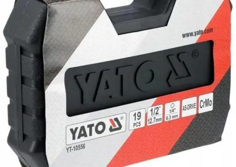 Набір ударних головок 1/2 дюйма 19 шт. YATO YT-10556 - 2/3