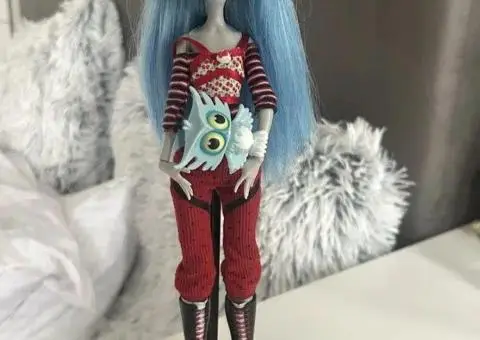 Monster high гулія базова на чорних резинках - 1/3