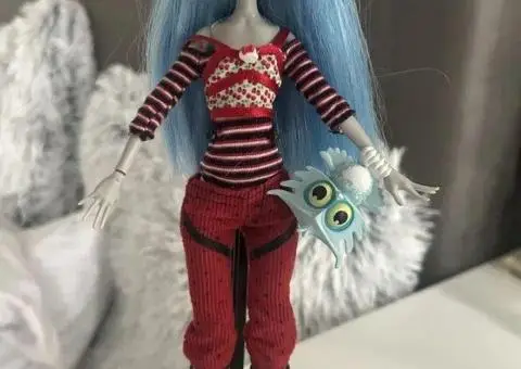 Monster high гулія базова на чорних резинках - 2/3