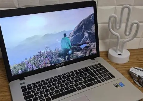 Мощныы Игровой ноутбук Asus  17.2"IPS,12GB,SSD+750gb,NVIDIA GTX - 2/3
