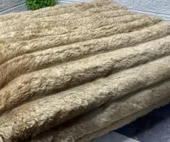 Велюрове покривало “Королівський шарпей” 6см. Смужка 200×230