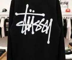 Чорний Світшот Stussy — Кофта Стусси Fuzzy Dice — XS S M L XL